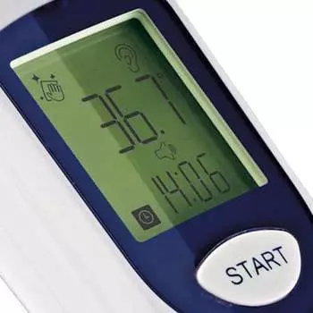 Uebe Domotherm E Infrarot-ohrthermometer – Benutzerfreundliches Design und einfache Handhabung