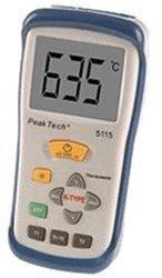 PeakTech Thermometer 5110 Handgerät, digital, mit Typ-K Messfühler