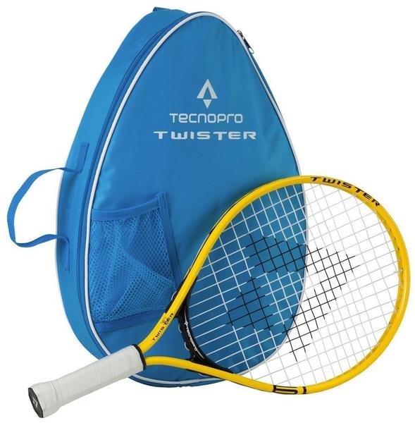 TECNOPRO Kinder Tennis-Set Twister 19 Gelb/Schwarz One Size
