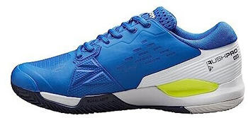 Wilson Rush Pro Ace Clay Sneaker lapisblau weiß safety yellow