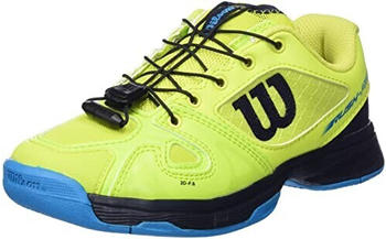 Wilson Tennisschuhe RUSH PRO JR QL grün blau WRS327870E135