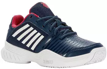 K-Swiss Court Express Indoor Junior weiß blau