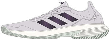 Adidas Gamecourt 2 Hard Court Schuhe weiß