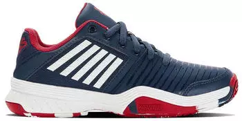 K-Swiss Court Express Omni blau weiß rot