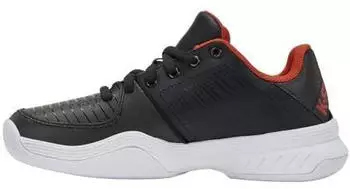 K-Swiss Court Express Sport Schuh schwarz orange weiß K-Swiss Court Express Sport Schuh schwarz orange weiß