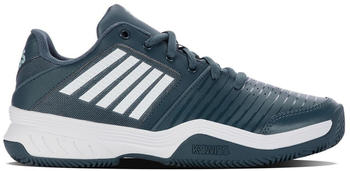 K-Swiss Court Smash HB Tennisschuh petrol-weiß K-Swiss Court Smash HB Tennisschuh petrol-weiß