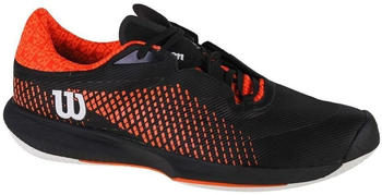 Wilson KAOS Swift 1 Sneaker schwarz phantom shocking orange