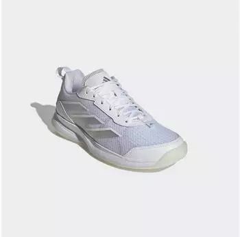 Adidas AVAFLASH LOW Tennisschuh cloud white silver metallic Adidas AVAFLASH LOW Tennisschuh cloud white silver metallic