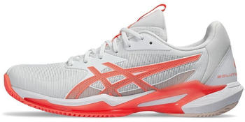 Asics Solution Speed Ff 3 Clay Women Tennis Shoes white/sun coral