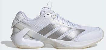Adidas Ubersonic 5 Tennisschuh cloud white silver metallic cloud white Adidas Ubersonic 5 Tennisschuh cloud white silver metallic cloud white