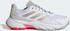 Adidas Courtjam Control 3 Tennisschuh cloud weiß iron metallic lucid rot