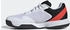 Adidas Courtflash Tennisschuh cloud weiß silber rot