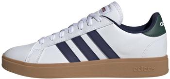 Adidas Grand Court Base 2 0 ftwr white dark blue collegiate green