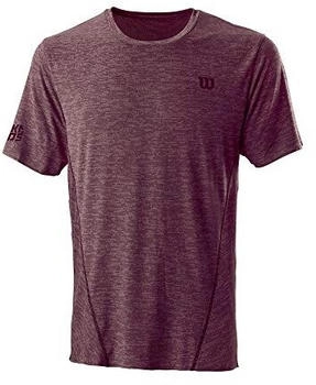 Wilson KAOS MIRAGE CREW Kurzarmshirt bordeaux WRA788702