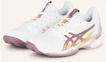 Asics Solution Speed Ff 3 Clay Women Tennis Shoes white/dusty mauve