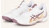 white/dusty mauve