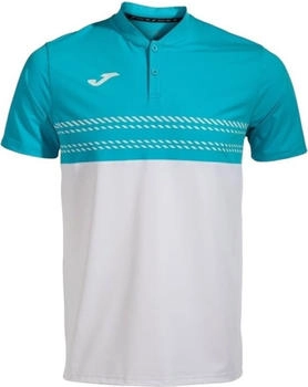 Joma Tennis-Polo Smash weiss blau