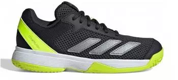 Adidas COURTFLASH K Tennisschuhe schwarz