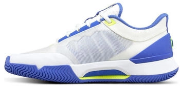Wilson Intrigue Tour All Court Shoe weiß/amparo blue/safety yellow