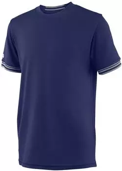 Wilson Team Solid Crew S/s dunkelblau