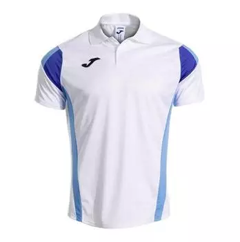 Joma Tennis Polo Corta Montreal 2025 weiss/blau