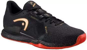 Head Sprint Pro Clay negro/naranja