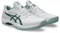 ASICS 1041A490-104, ASICS Game FF/OC Sandplatzschuh Herren - wei&szlig;, petrol