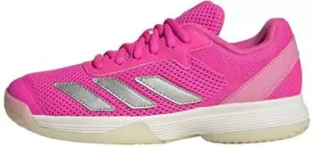 Adidas Courtflash Kids cloud white/silver metallic/core black