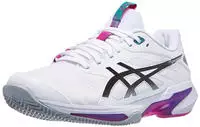 ASICS 1041A532-101, ASICS Solution Speed FF 4 Allcourtschuh Herren - wei&szlig;, pink