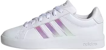 Adidas Grand Court 3.0 Junior cloud white/iridescent/almost pink