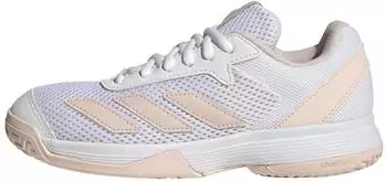 Adidas Courtflash Hook-and-Loop Tennisschuh cloud white/wonder quartz/ftwr white