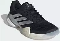 adidas Barricade 14 Tennis Shoes core black-silver met.-ftwr white (A0QM) 8