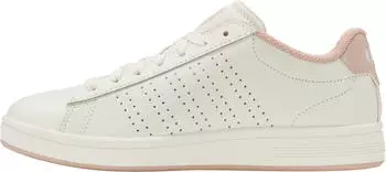 K-Swiss COURT BASE II Sneaker snow white/crystal gray/rose dust