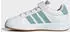Adidas Grand Court 3.0 Kids Sneaker with Velcro Closure ftwr white/mint ton/lucid tangerine