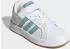 Adidas Grand Court 3.0 Kids Sneaker with Velcro Closure ftwr white/mint ton/lucid tangerine