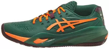 Asics Gel-Resolution X Clay jewel green/energy orange