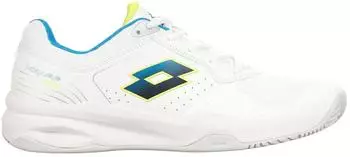 Lotto Mirage 600 CLY Clay Court Shoe weiß/türkis