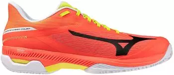 Mizuno Wave Exceed Court Clay (61GC2521-20) lava orange/black oyster/yello