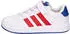 Adidas Grand Court 3.0 Kids Sneaker with Velcro Closure ftwr white/team royal blue/better scarlet