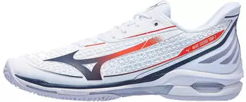 Mizuno Wave Exceed Tour 7 white/insignia blue/orange