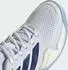Adidas BARRICADE 14 CLAY Tennis Shoe cloud white/cyber metallic/dark blue