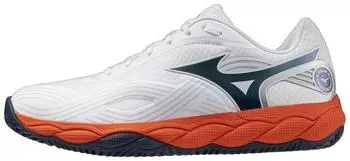 Mizuno Wave Exceed Court 2 CC weiß/insignia blue/orange