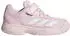 Adidas Courtflash Hook-and-Loop Tennisschuh distilled pink/cloud white
