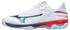 Mizuno Wave Exceed Court white/insignia blue/orange.com