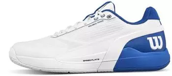 Wilson Rush Pro 5 Clay wei&szlig;/blau/gelb