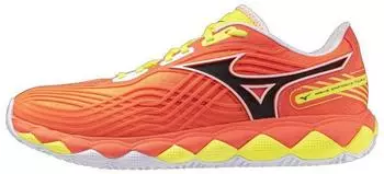 Mizuno Wave Enforce Tour 2 Padel Shoe lava orange/white/yellow jaspe