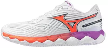 Mizuno Wave Enforce Tour 2 Clay white/lava orange/dahlia