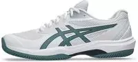 ASICS 1041A490-105, ASICS Game FF/OC Sandplatzschuh Herren - wei&szlig;, salbei