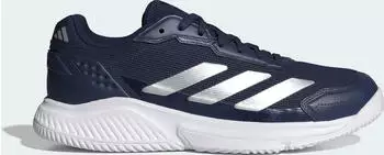 adidas Courtquick Padel dark blue/silver metallic/cloud white (Herren) (KJ3633)