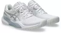 ASICS 1042A294-101, ASICS Gel-Challenger 15 Allcourtschuh Damen - wei&szlig;, silber